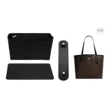 Черный Золотой Плечевые накладки + Молния Противоугонная система Подкладка + Нижняя подкладка