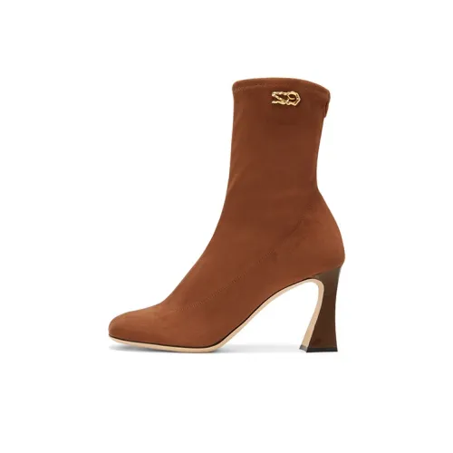 Giuseppe Zanotti GZ Botulки 8,5 см Женские Коричневый