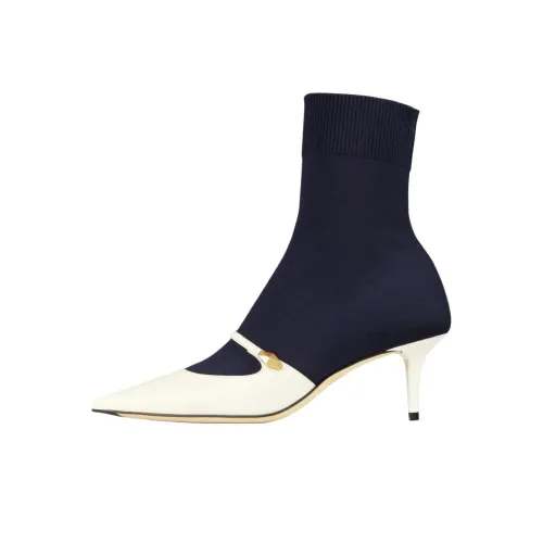 Jimmy Choo Carolyn Ботильоны 6 см Женские Морской синий