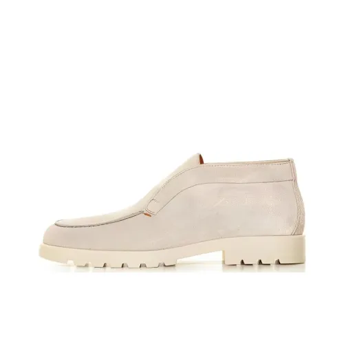 Santoni Ботильоны Бежевые Мужские