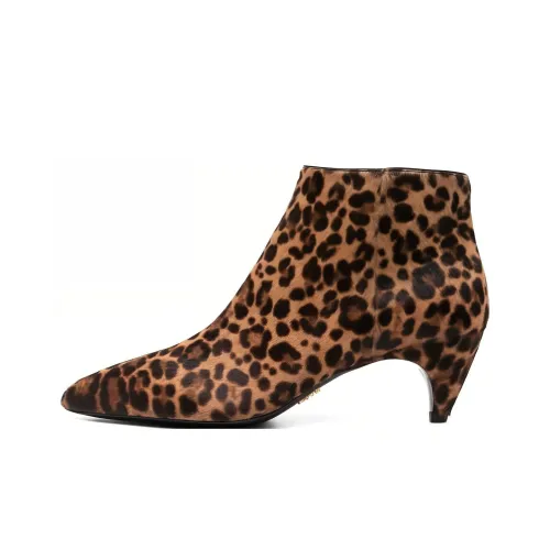 PRADA Ботильоны Женские Коричневый