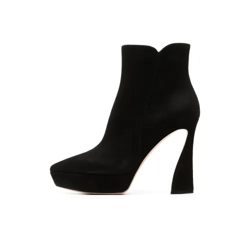 GIANVITO ROSSI Ботильоны 12,5 см Женские Черные