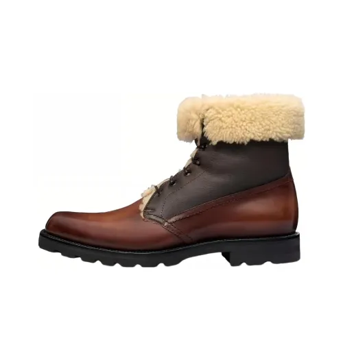 BERLUTI Ботильоны Мужские Коричневые