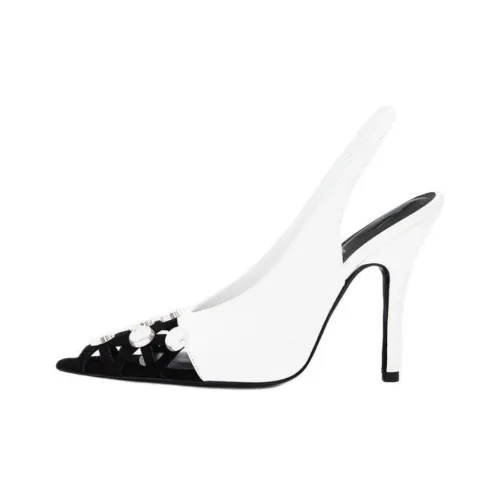 The Attico Fiona Узкий каблук Высокие каблуки 10,5 см Женские Белые