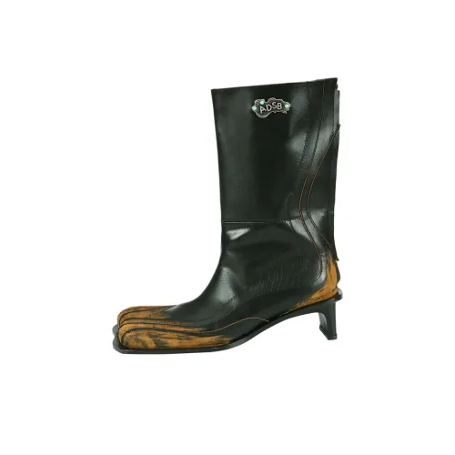 ANDERSSON BELL Collaboration Everett Колено Высокие сапоги 5cm Женские Черный