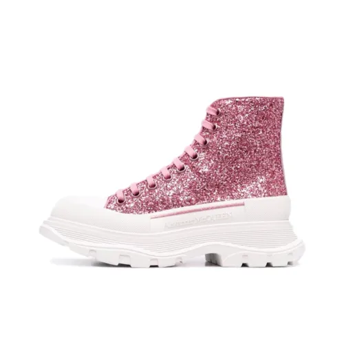 Alexander McQueen Tread Slick ботинки Martin's Женские