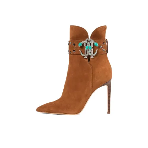 Roberto Cavalli Ботильоны Женские Коричневый