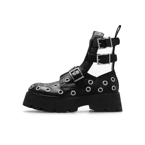 Alexander McQueen Ботильоны Черные Женские