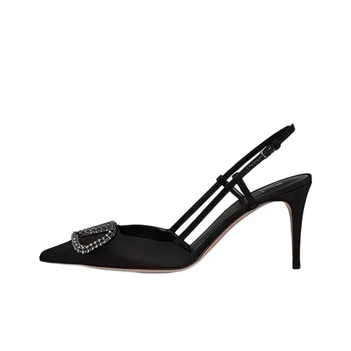 Valentino Узкий каблук высокий каблук 8 см женский черный