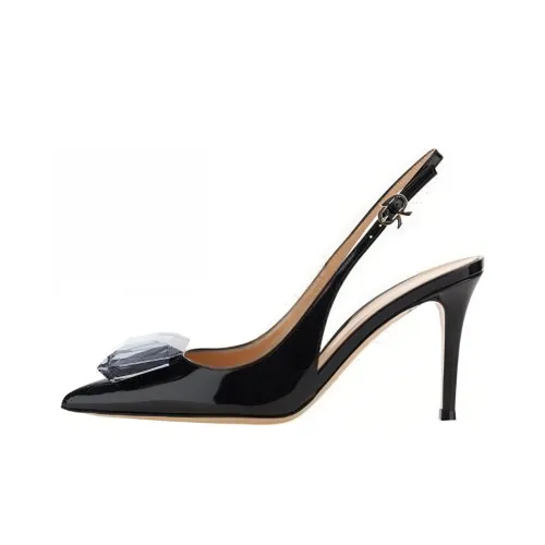 GIANVITO ROSSI Jaipur Узкий каблук Высокие каблуки 8,5 см Женские Черный