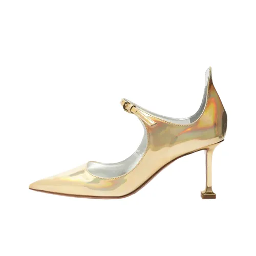 Schutz Узкий каблук Высокие каблуки 8 см Женские Золотые