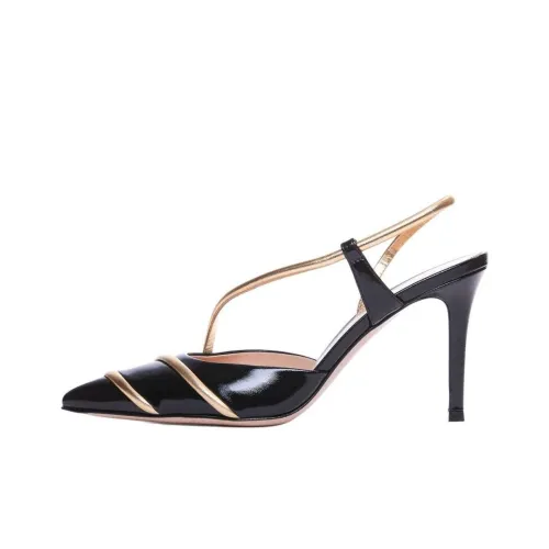 GIANVITO ROSSI Узкий каблук Высокие каблуки 8,5 см Женские Черный