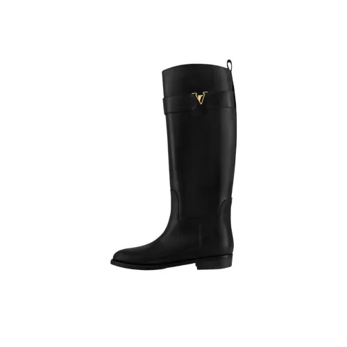 LOUIS VUITTON Amiral Колено Высокие сапоги Женские Черный