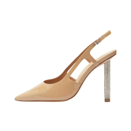 Schutz Boris Glam Высокие каблуки 10 см Женские Телесный