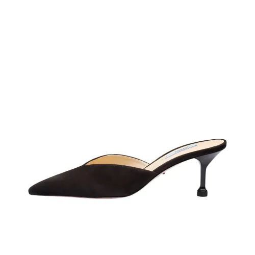 PRADA Конусный каблук Высокие каблуки Женские Черный