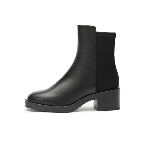 Stuart Weitzman SW 5050 Ботильоны 4CM Женские Черный