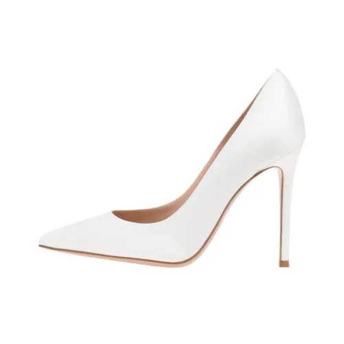 GIANVITO ROSSI Высокие каблуки Белый Женские