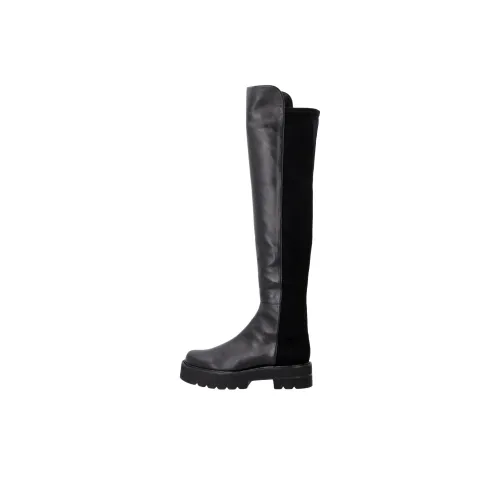 Stuart Weitzman SW 5050 Ultralift Over The Knee Boots 5cm Женские Черные