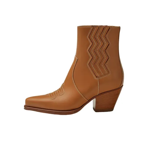 HERMES Vegas Ботильоны Женские Коричневый