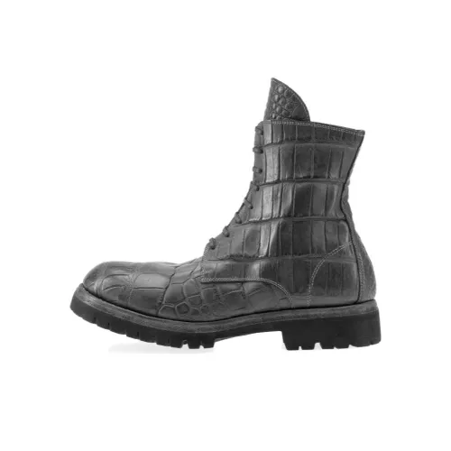 GUIDI Ботильоны Серый Черный Унисекс