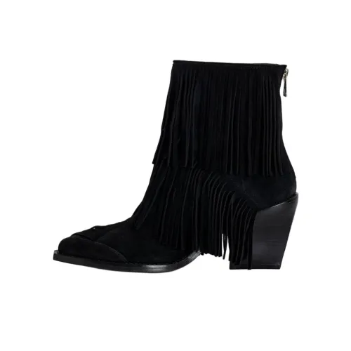 Zadig Voltaire Cara Ботильоны 7 см Женские Черные