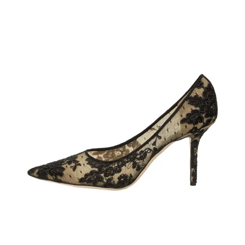 Jimmy Choo LOVE Низкий каблук Высокий каблук 8,5 см Женский Черный