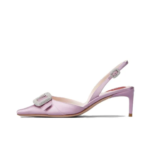 Roger Vivier Высокие каблуки Розовый Женские