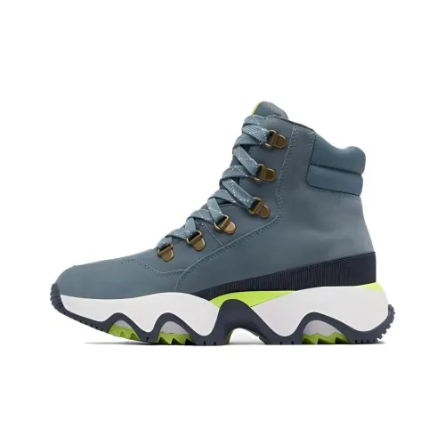 SOREL Ботильоны Платформа Женские Небесно-голубой