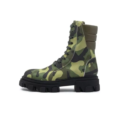 GIA BORGHINI Crew Martin Boot Женские Армейский зеленый