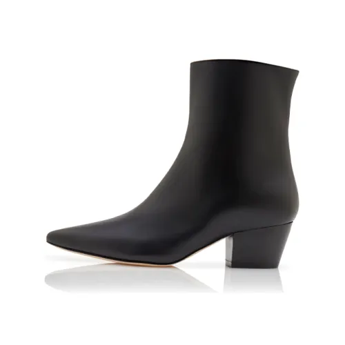 MANOLO BLAHNIK Agnetapla Ботильоны 5 см Женские Черные