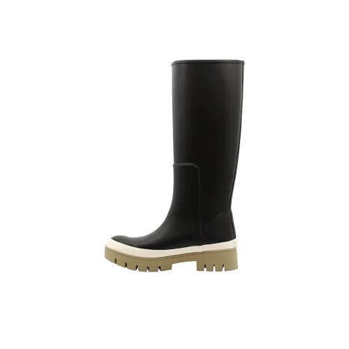 Tory Burch Женские высокие сапоги черного цвета