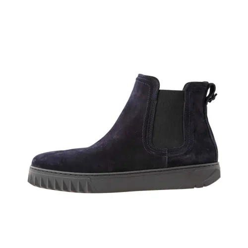 FERRAGAMO Короткий Челси Мужской Черный