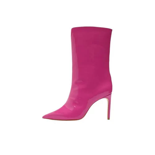 Schutz Mary Verniz Ботильоны 10 см Женские Розовые