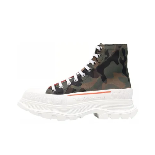 Alexander McQueen Tread Slick ботинки Martin's Мужской