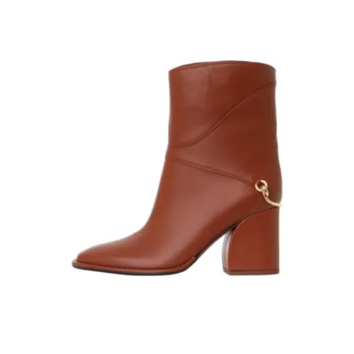 Zimmermann Ботильоны 4,5 см Женские Коричневые