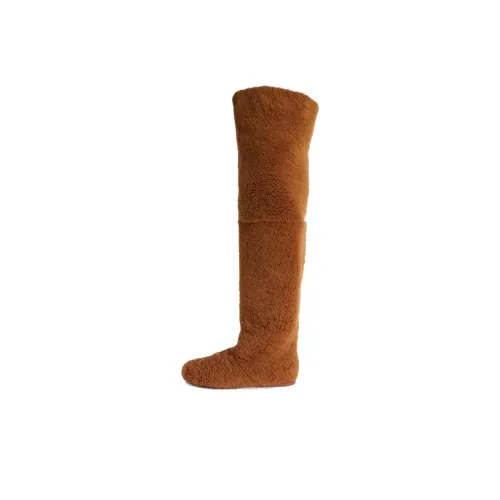 Loro Piana Over The Knee Boots Женские Коричневый