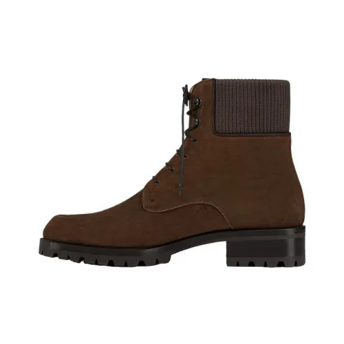 Christian Louboutin Ботильоны Коричневый Мужской