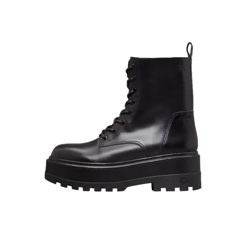 CKJ CALVIN KLEIN JEANS Короткий Мартин Boot 6 см Женские Черный