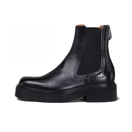 MARNI Короткий Челси Женские Черный