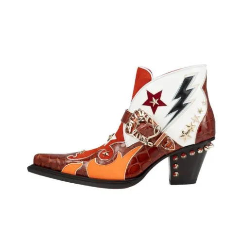 Christian Louboutin Ботильоны Красный Унисекс