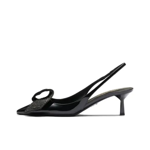 PRADA Высокие каблуки Черные Женские