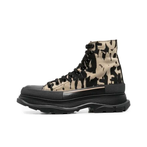 Alexander McQueen Tread Slick ботинки Martin's Мужской