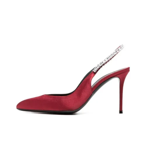 Giuseppe Zanotti GZ Rachyl Узкий каблук Высокие каблуки 9,5 см Женские Красный