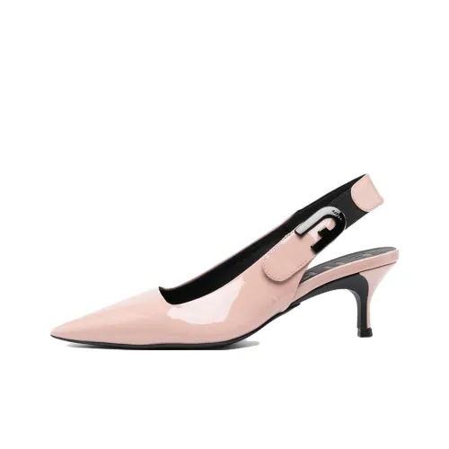 Furla Низкий каблук Высокий каблук 7 см Женский Розовый