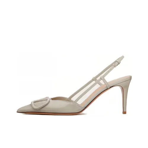 Valentino VLogo Signature Высокие каблуки Серый Женские