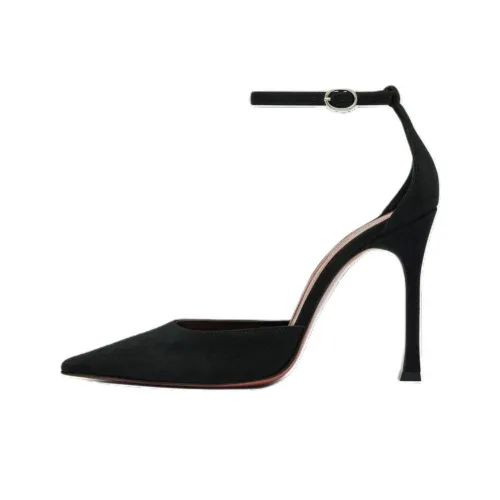 AMINA MUADDI KIM Узкий каблук Высокие каблуки 10,5 см Женские Черный