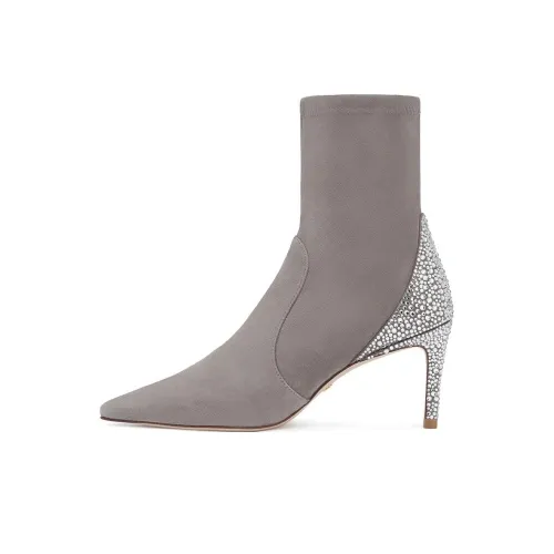 Stuart Weitzman Ботильоны Серые Женские