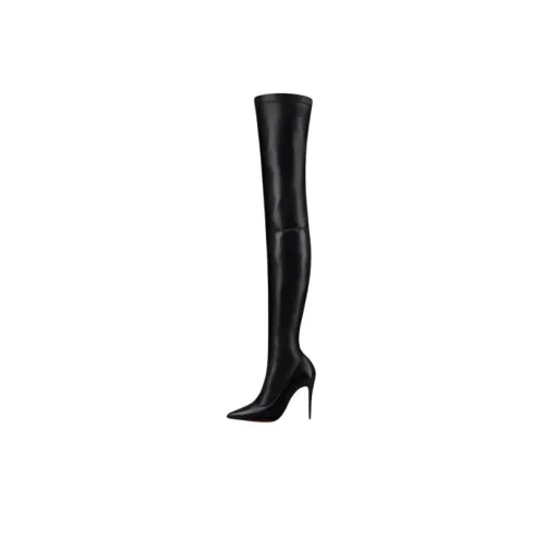 CL Knee-High Boots 10 см Женские Черные