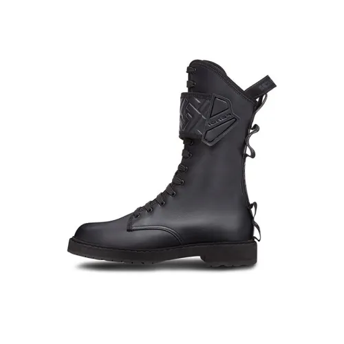 FENDI FF LOGO Crew Мартин Boot Женские Черный