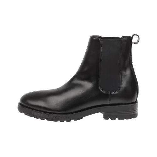 LOVE MOSCHINO Короткий Челси Женские Черный